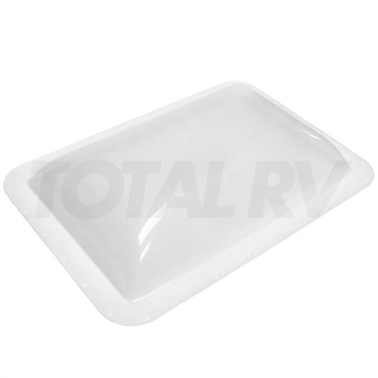 Outer Skylight for 14" x  22" Cutout, Clear/White | Total RV Supply