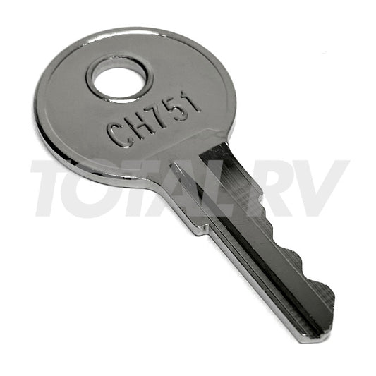 CH751 Key for RV Compartment Door | Total RV Supply