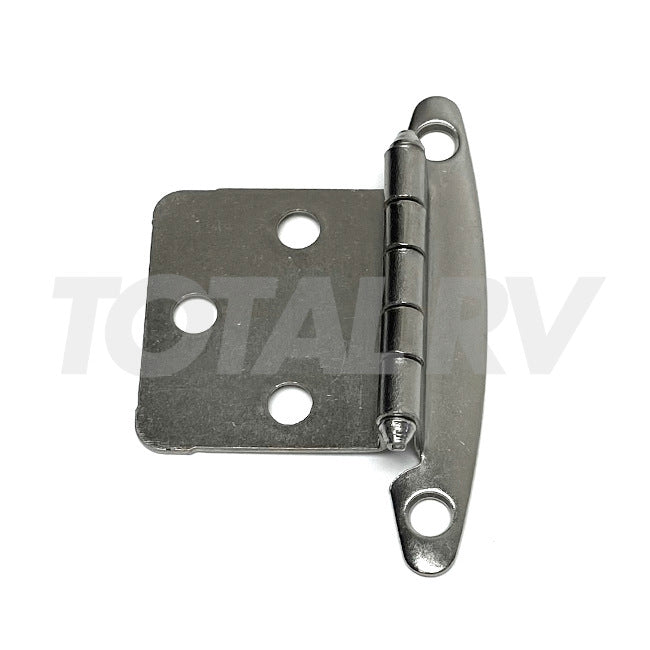 RV Cabinet Door Hinge Free Swinging Satin Nickel (Single) | Total RV Supply