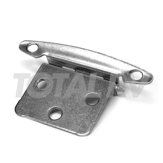 RV Cabinet Door Hinge Free Swinging Satin Nickel (Single) | Total RV Supply