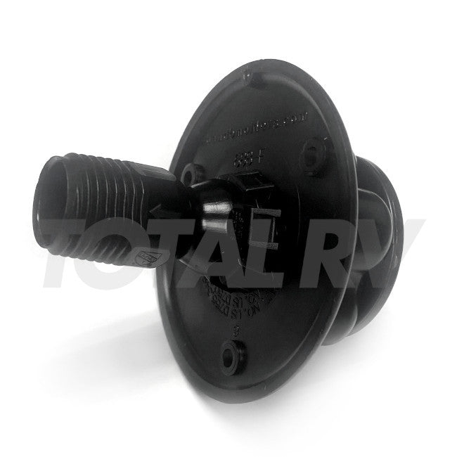 City Water Fill Inlet Valve Black 1/2" MPT | Total RV Supply