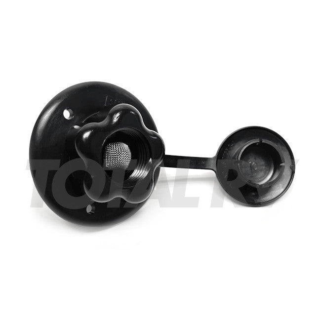 City Water Fill Inlet Valve Black 1/2" MPT | Total RV Supply