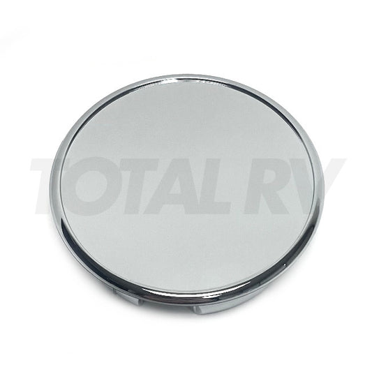 Chrome Wheel Cover Center Snap-In Plug 2-3/16" for Trailer Tire | Total RV Supply
