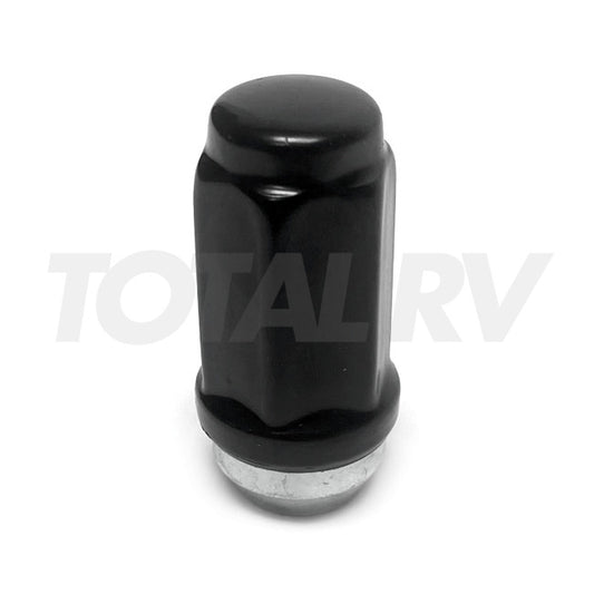 RV Tire Lug Nut 9/16" Black Stainless Steel for Trailer Wheel | Total RV Supply