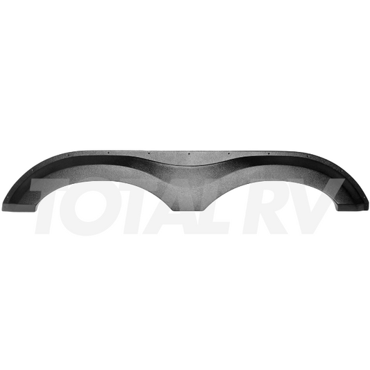 RV Tandem Fender Skirt Black ABS Plastic 77" x 12.5" | Total RV Supply