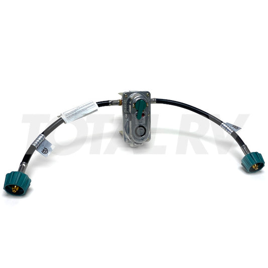 RV Automatic Changeover LP Gas Regulator Model 6050 w/ Hoses | Total RV Supply