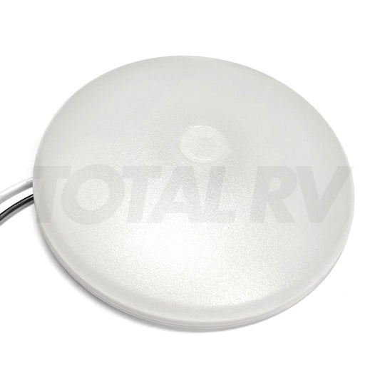 RV Ceiling Light Round 4.5" Cool White LED w/ Switch  | Total RV Supply
