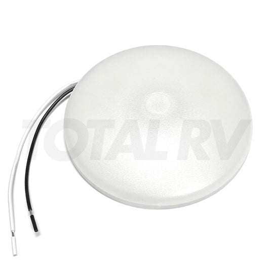 RV Ceiling Light Round 4.5" Cool White LED w/ Switch  | Total RV Supply