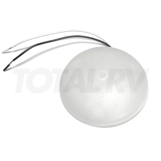 RV Ceiling Light Round 3.5" Cool White LED w/ Switch | Total RV Supply