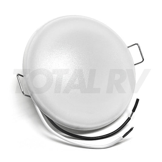 RV Interior Mousetrap Puck Light Round 3.5" Cool White LED | Total RV Supply