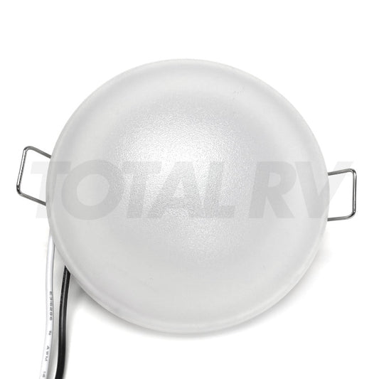 RV Interior Mousetrap Puck Light Round 3.5" Cool White LED | Total RV Supply