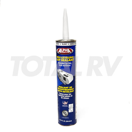 Self-Leveling Lap Sealant White Alpha Systems 1021 | Total RV Supply