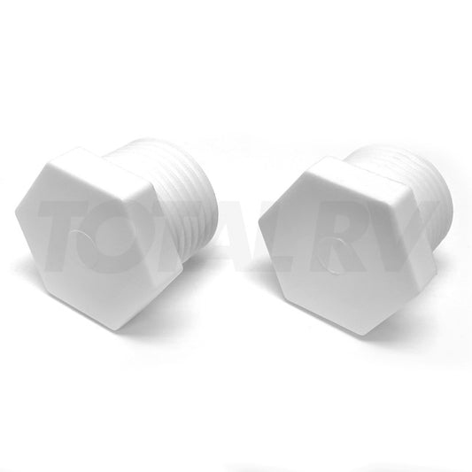 Dometic Water Heater Drain Plug Pair 1/2" NPT | Total RV Supply