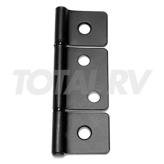 RV Three Leaf Cabinet Door Hinge 3.5" Matte Black | Total RV Supply
