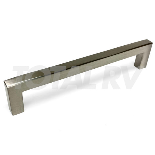 RV Cabinet Door Pull Handle 5-3/8" Brushed Satin Nickel | Total RV Supply