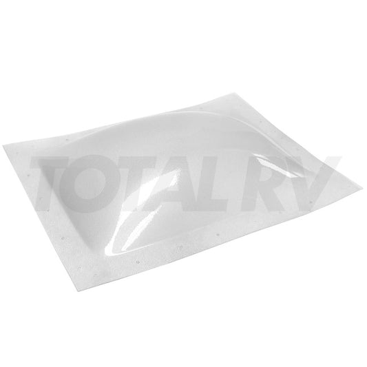 Outer Skylight for 14" x  22" Cutout, Clear/Cracked Ice | Total RV Supply