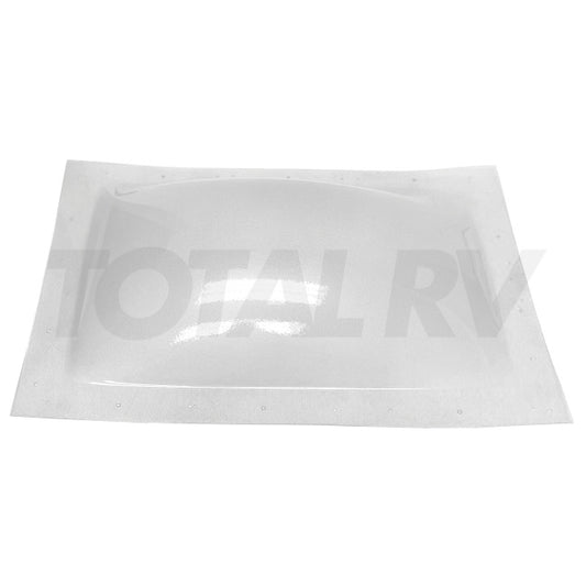 Outer Skylight for 14" x  22" Cutout, Clear/Cracked Ice | Total RV Supply