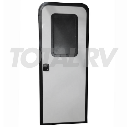 RV Entrance Door 28" x 72" Polar White V000471681 | Total RV Supply