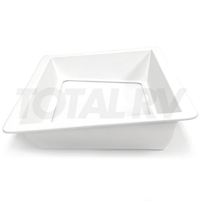 RV Inner Skylight Garnish for 14" x 22" Cutout, Side Angled Clear 630006 | Total RV Supply