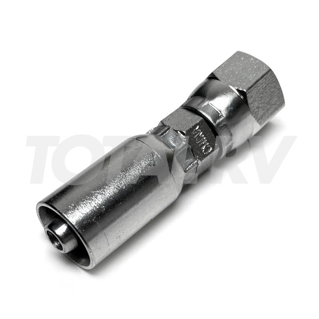 Lippert Hydraulic Hose End Fitting 138416 Crimp-On Coupling | Total RV Supply