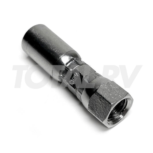 Lippert Hydraulic Hose End Fitting 138416 Crimp-On Coupling | Total RV Supply