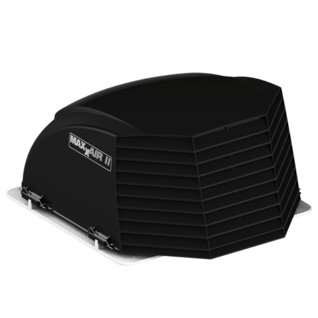 MaxxAir II Roof Vent Cover Black for 14" x 14" Vents 00-933082 | Total RV Supply