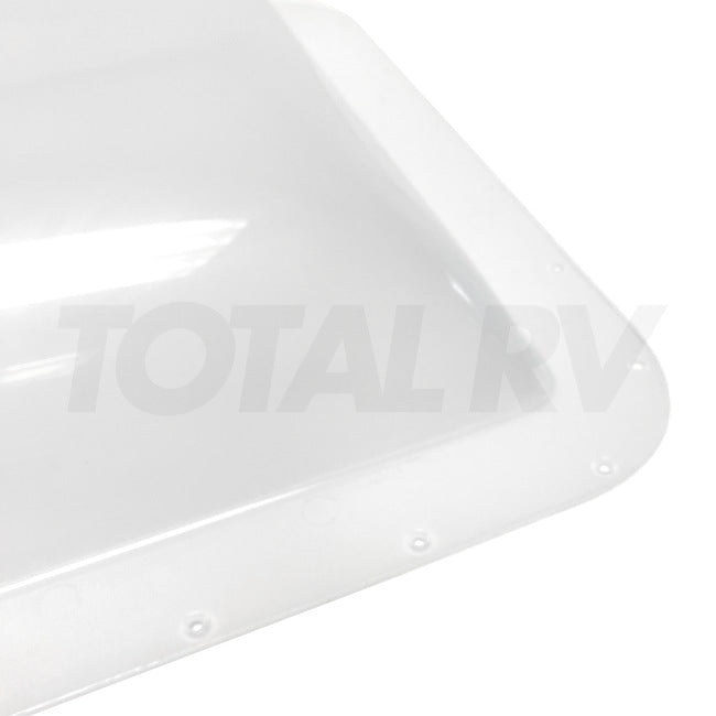 Outer Skylight for 14" x  22" Cutout, Clear/White | Total RV Supply
