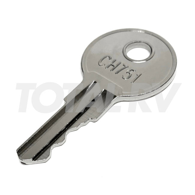 CH751 Key for RV Compartment Door | Total RV Supply