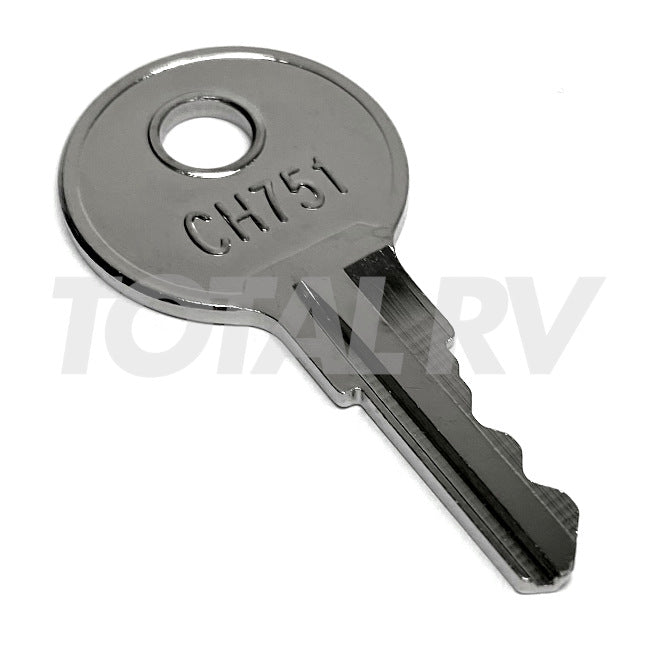 CH751 Key for RV Compartment Door | Total RV Supply