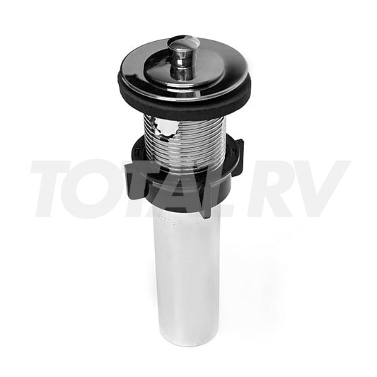 RV Sink Tail Piece Drain Assembly w/ Stopper | Total RV Supply