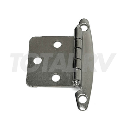 RV Cabinet Door Hinge Free Swinging Satin Nickel (Single) | Total RV Supply