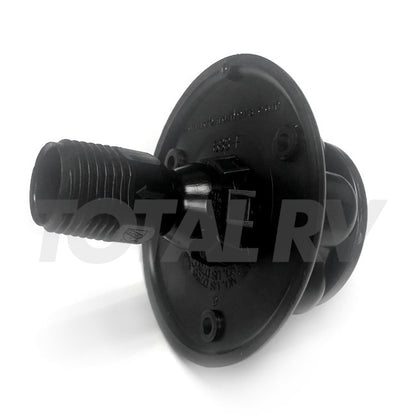 City Water Fill Inlet Valve Black 1/2" MPT | Total RV Supply