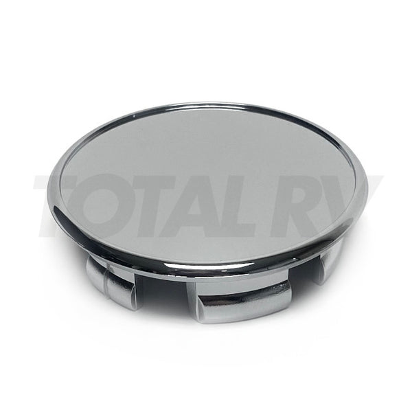 Chrome Wheel Cover Center Snap-In Plug 2-3/16