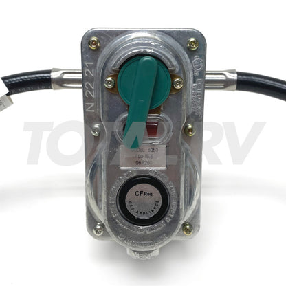 RV Automatic Changeover LP Gas Regulator Model 6050 w/ Hoses | Total RV Supply