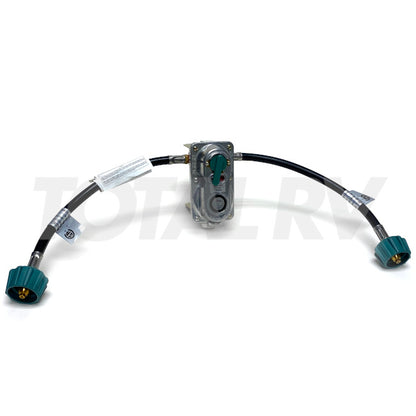 RV Automatic Changeover LP Gas Regulator Model 6050 w/ Hoses | Total RV Supply