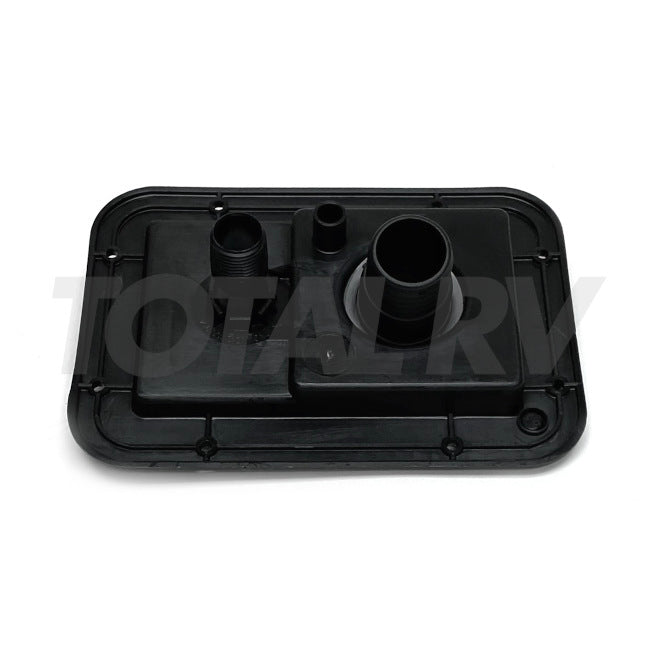 RV Fresh Water Inlet City  / Gravity Combo Black 7-9/16" x 5-5/16"  | Total RV Supply