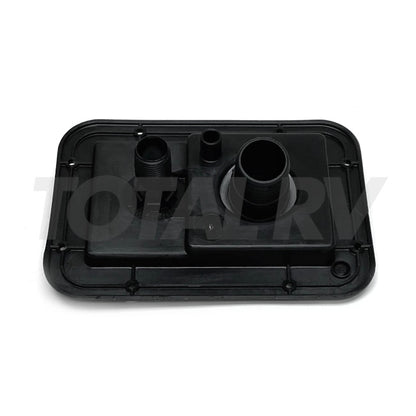 RV Fresh Water Inlet City  / Gravity Combo Black 7-9/16" x 5-5/16"  | Total RV Supply