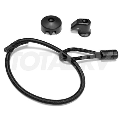 RV Strap Bungee Loop / Door Tie-Down 3-1/4" w/ J-Hook | Total RV Supply