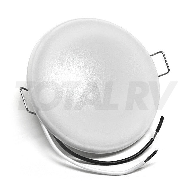 RV Interior Mousetrap Puck Light Round 3.5" Cool White LED | Total RV Supply