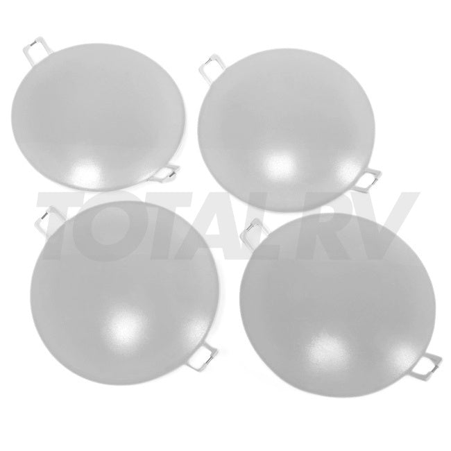 4-Pack RV Interior LED Puck Light Round 4.5" w/ Spring Clips | Total RV Supply