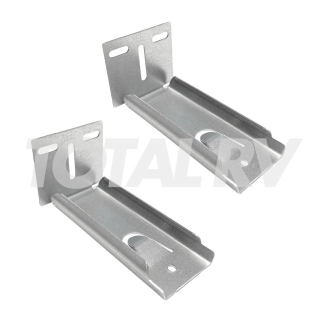 End Socket Bracket for RV Drawer Guides Zinc | Total RV Supply