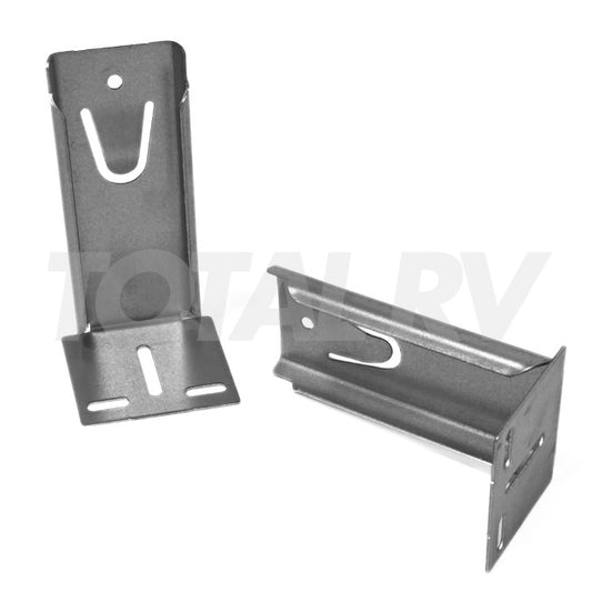 End Socket Bracket for RV Drawer Guides Zinc | Total RV Supply