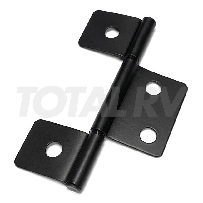 RV Three Leaf Cabinet Door Hinge 3.5" Matte Black | Total RV Supply