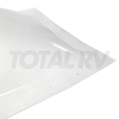 Outer Skylight for 14" x  22" Cutout, Clear/Cracked Ice | Total RV Supply