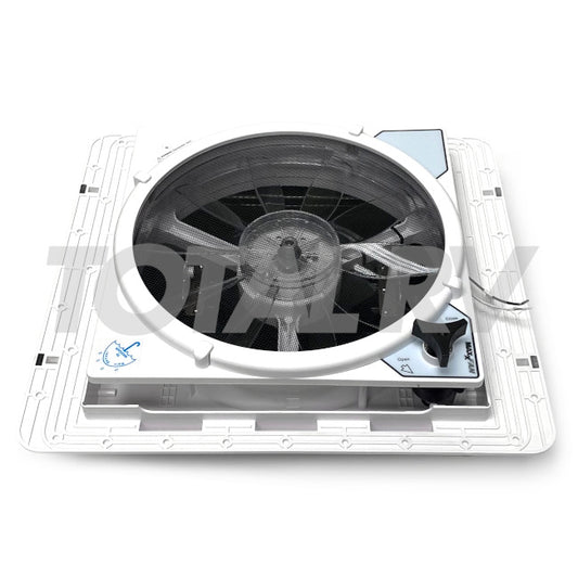 RV MaxxAir 495K1S Roof Vent Fan w/ Rain Sensor | Total RV Supply