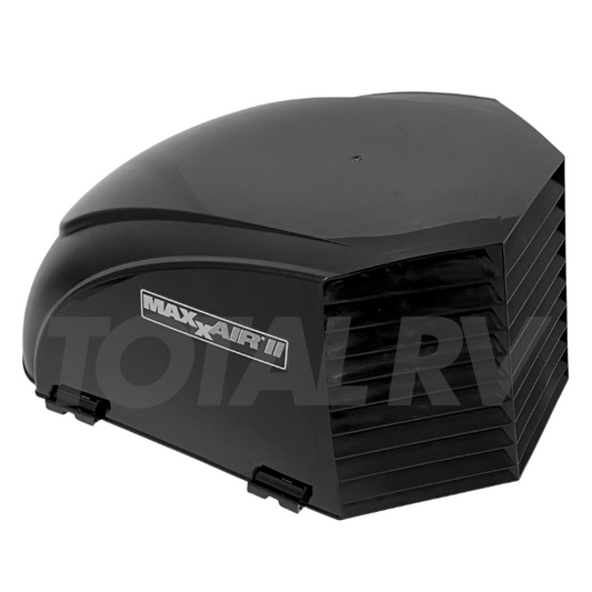 MaxxAir II Roof Vent Cover Black for 14" x 14" Vents 00-933082 | Total RV Supply