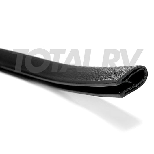 RV Pinch Trim 1/8" Black (Sold by Foot) | Total RV Supply
