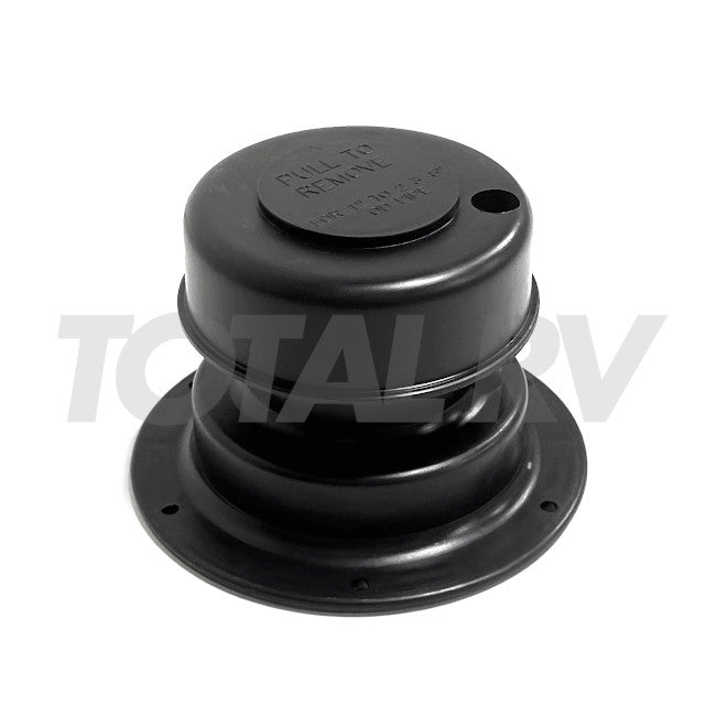 RV Roof Vent Cap Black 810007