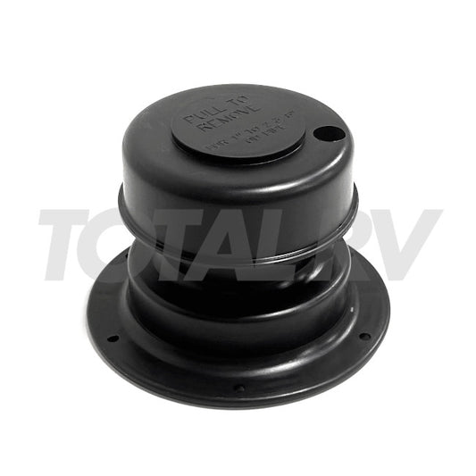 RV Roof Vent Cap Black 810007