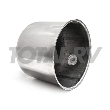 RV Stainless Steel Wheel Center Cap 4.885" for Trailer Tire 140002 | Total RV Supply